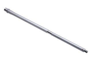 Matte stainless Shaw AR-15 barrel chambered in 22 ARC with 1/2x28 threads
